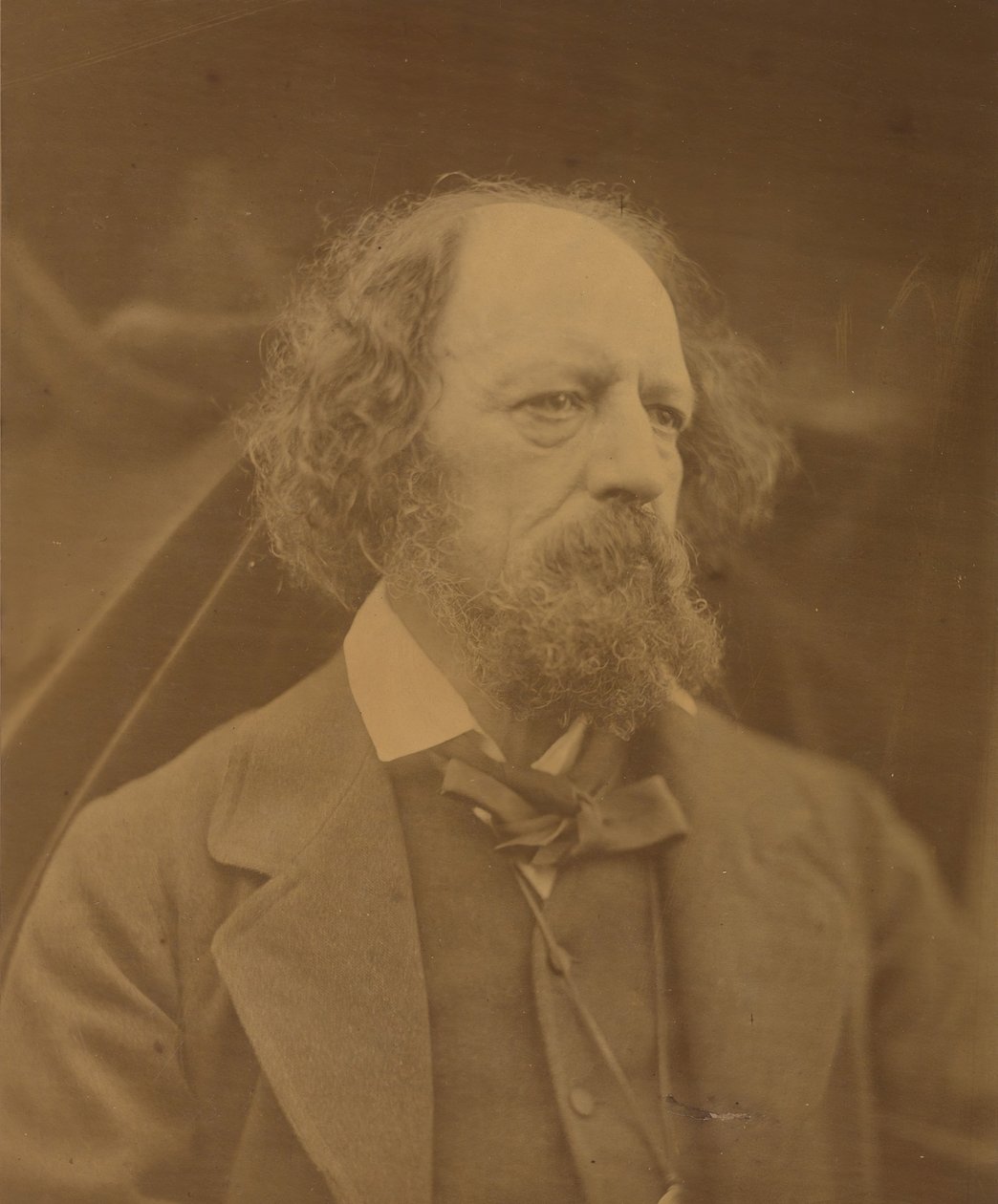 Alfred, Lord Tennyson, ca. 1865. de Julia Margaret Cameron