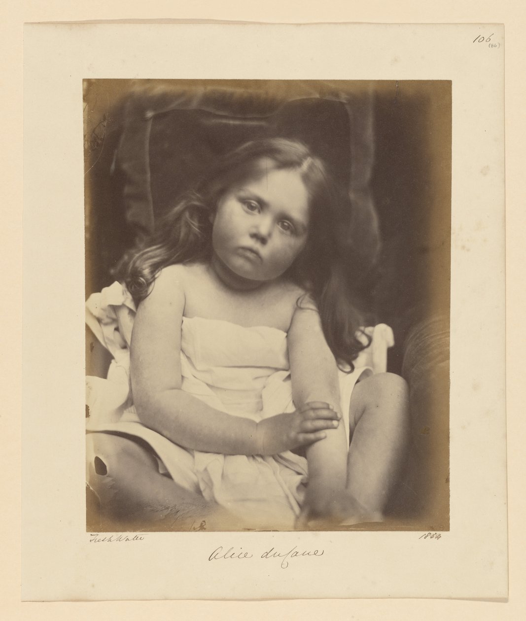 Alice du Cane de Julia Margaret Cameron