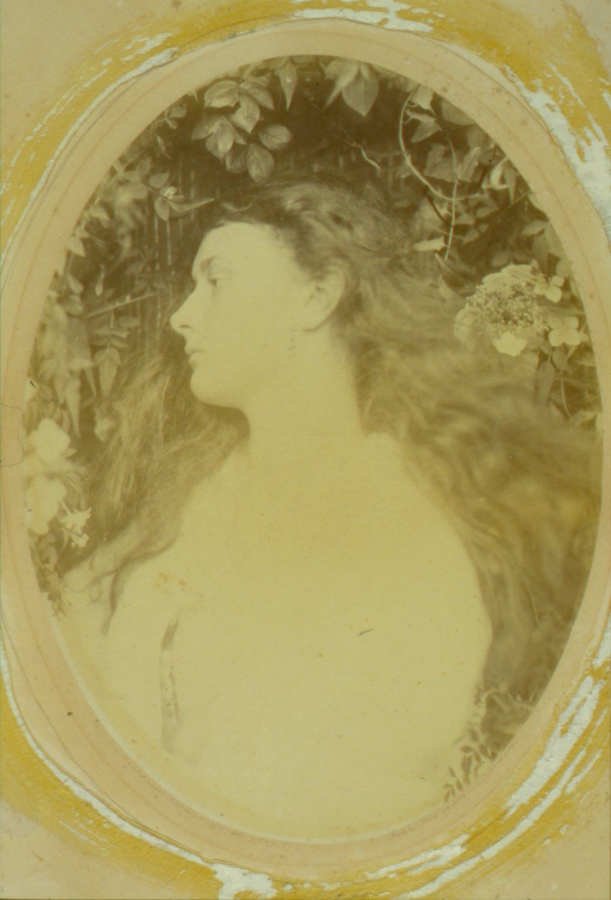 Althea (Alice Liddell), 1872 (impressão de albume) de Julia Margaret Cameron