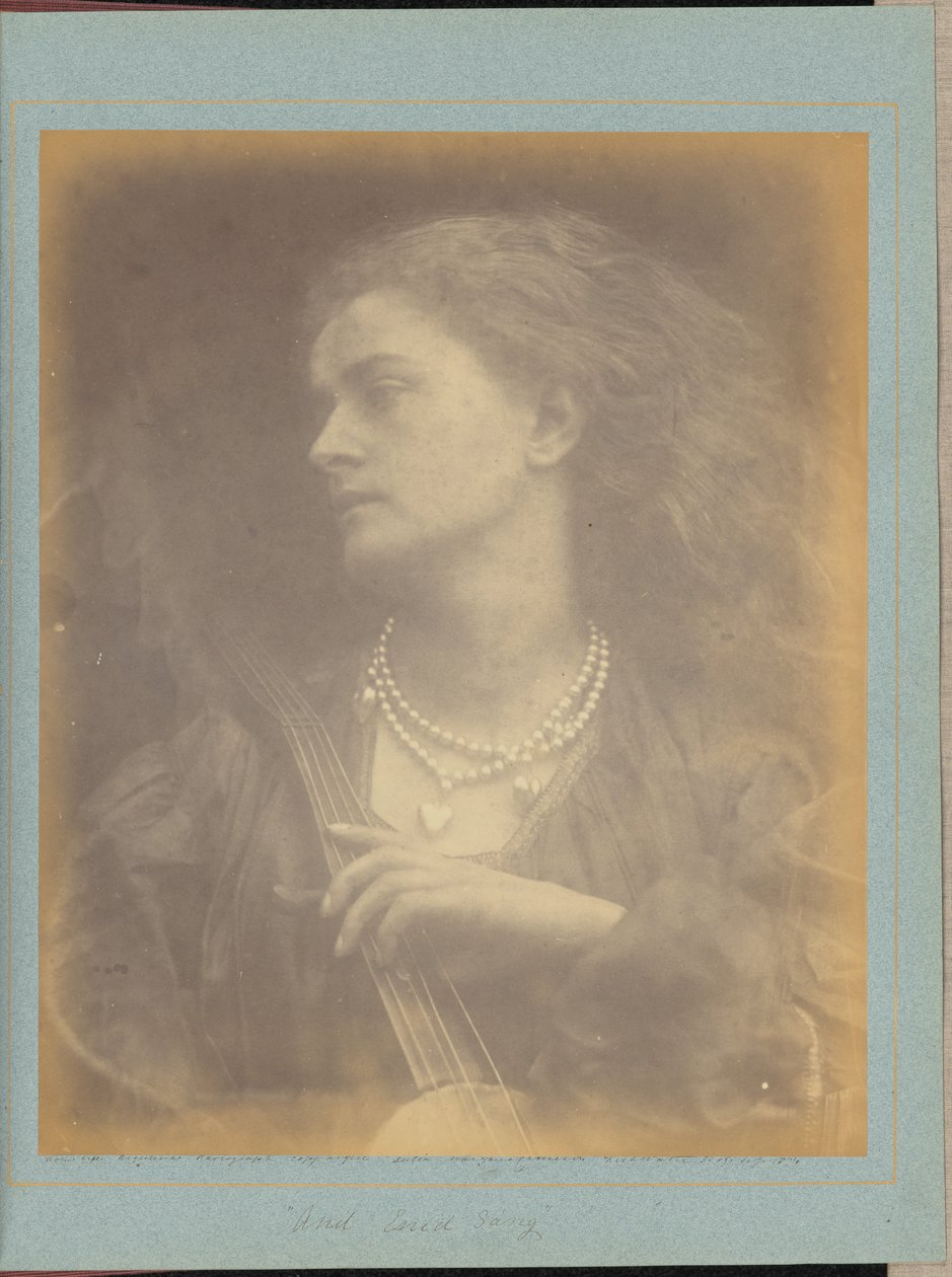 «E Enid cantou» de Julia Margaret Cameron