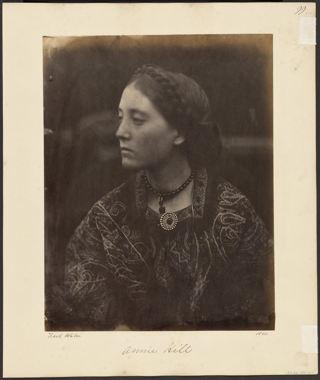 Annie Hill de Julia Margaret Cameron
