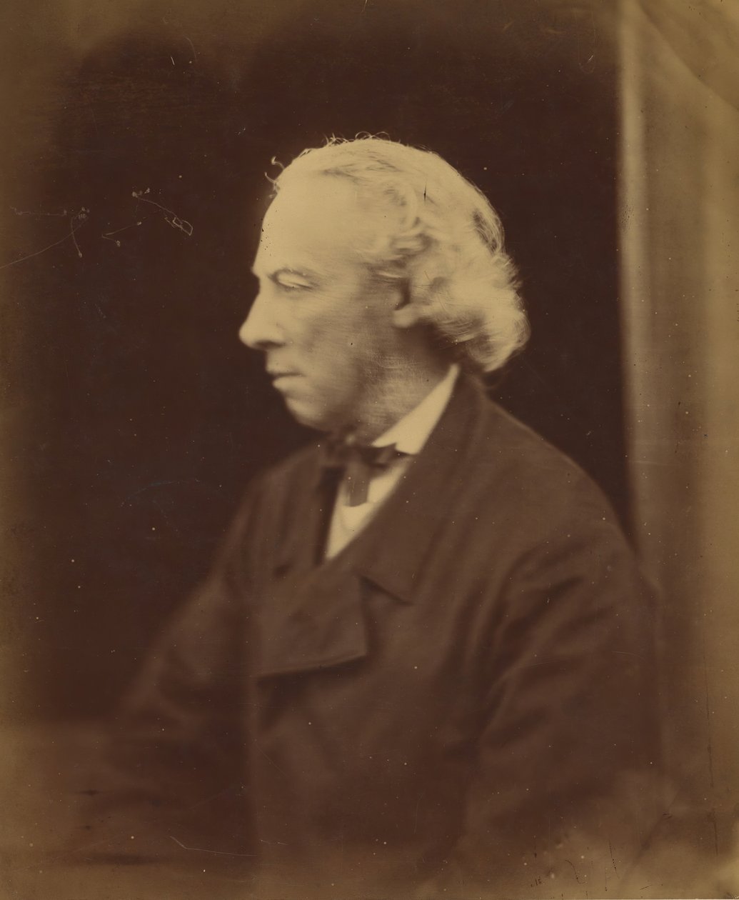 Aubrey de Vere, 1866-68. de Julia Margaret Cameron
