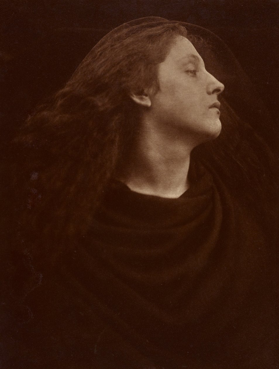 [Chama, sigo-te, sigo-te/Deixa-me morrer] de Julia Margaret Cameron