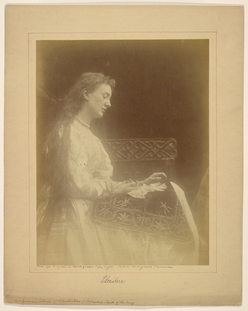 Elaine de Julia Margaret Cameron