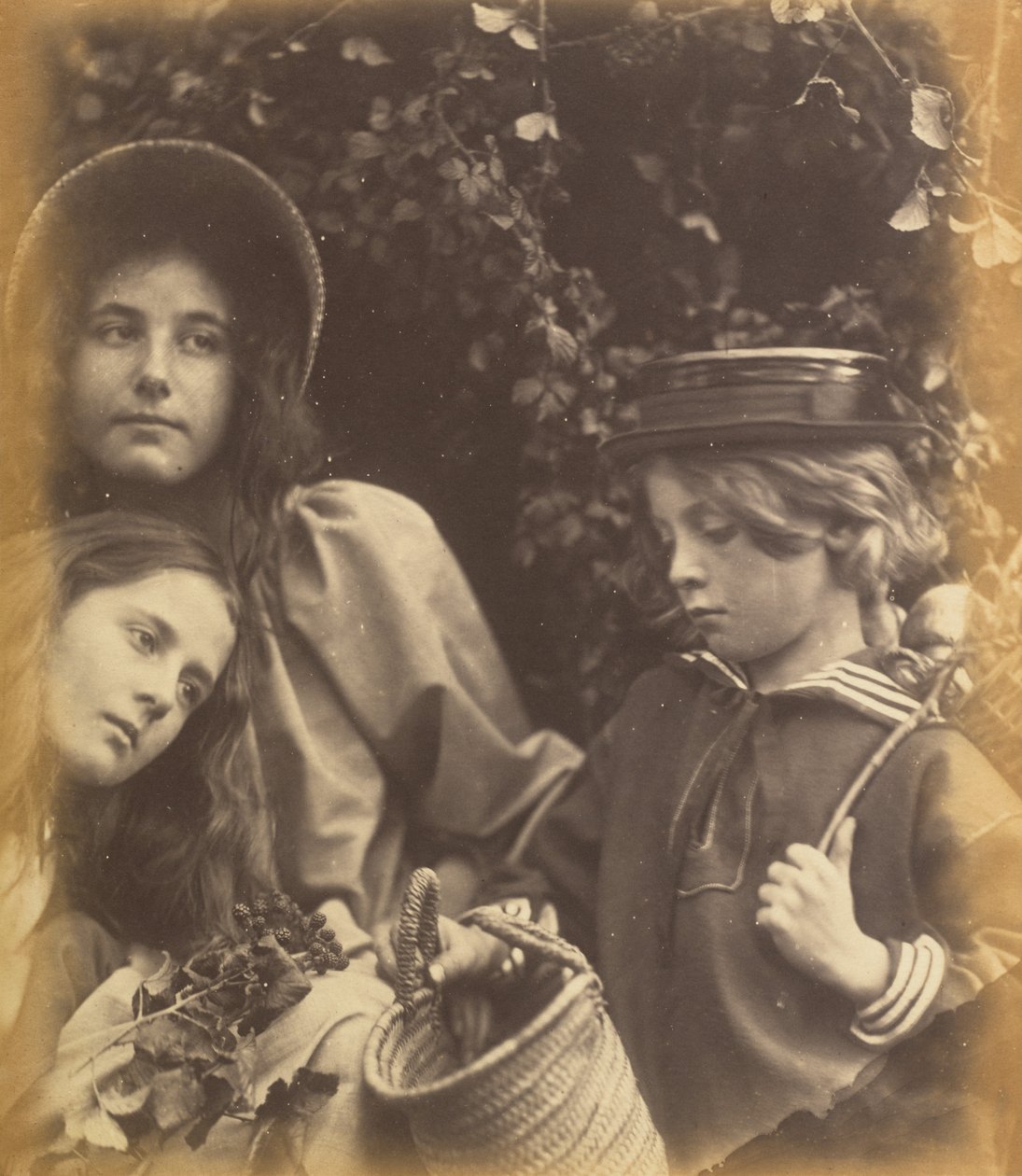 Elizabeth Keown, Kate Keown e Freddy Gould de Julia Margaret Cameron