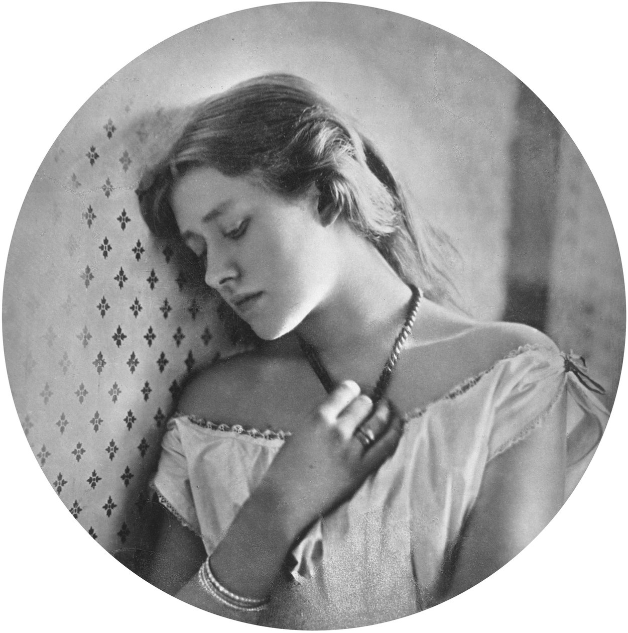 Ellen Terry aos dezasseis anos de Julia Margaret Cameron