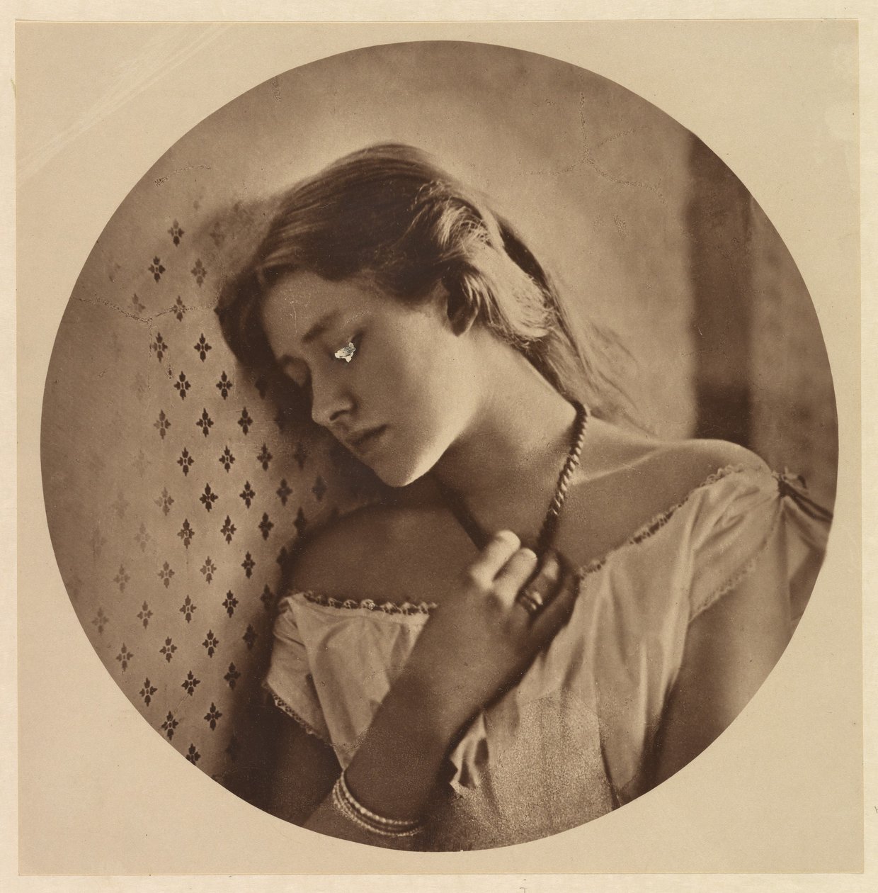 Ellen Terry, aos dezasseis anos de idade de Julia Margaret Cameron
