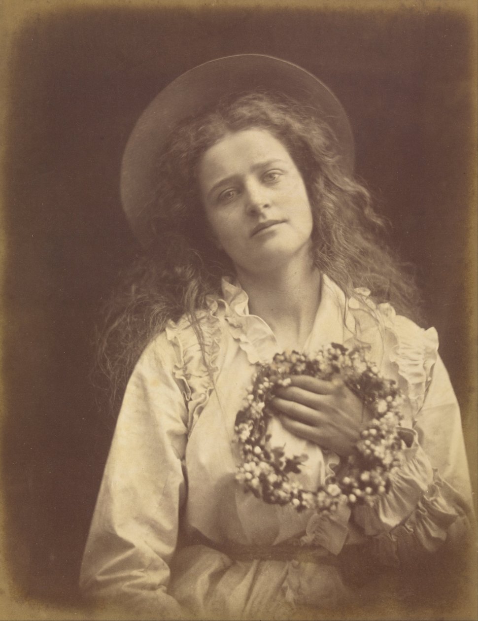Pois eu vou ser Rainha de Maio, Mãe, eu vou ser Rainha de Maio de Julia Margaret Cameron