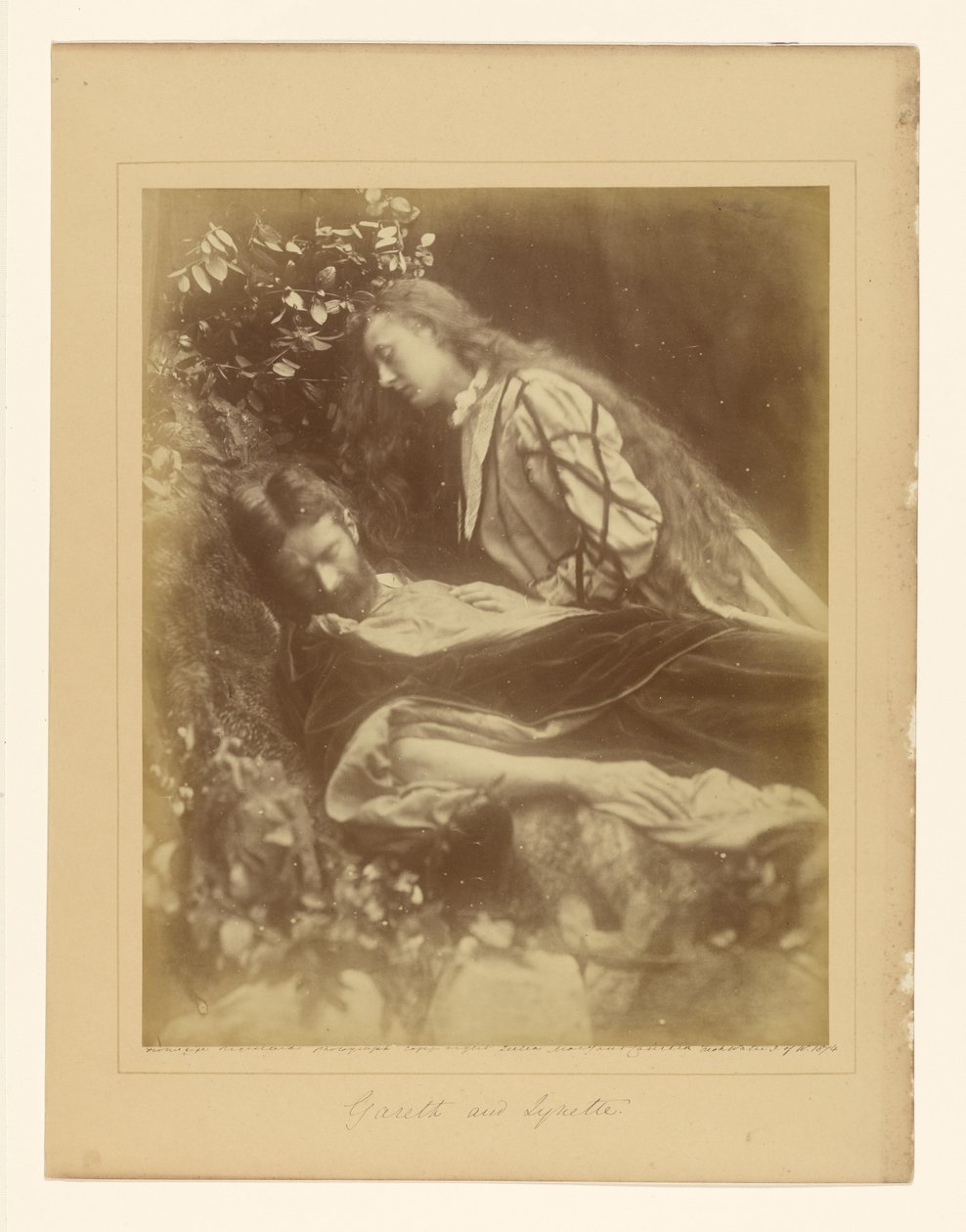 Gareth e Lynette de Julia Margaret Cameron