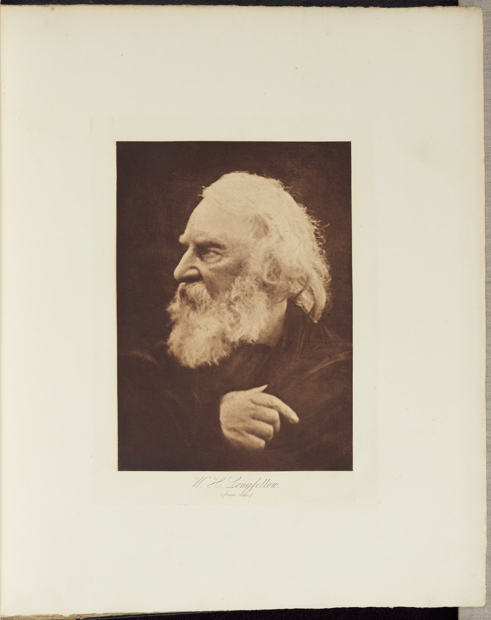 H. W. Longfellow de Julia Margaret Cameron