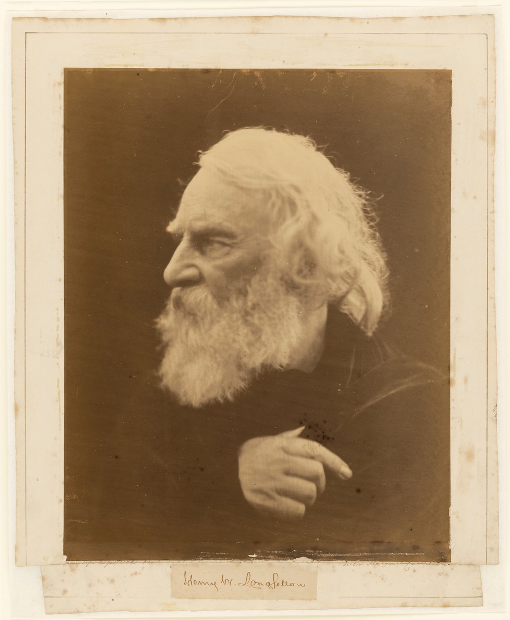 Henry Wadsworth Longfellow de Julia Margaret Cameron