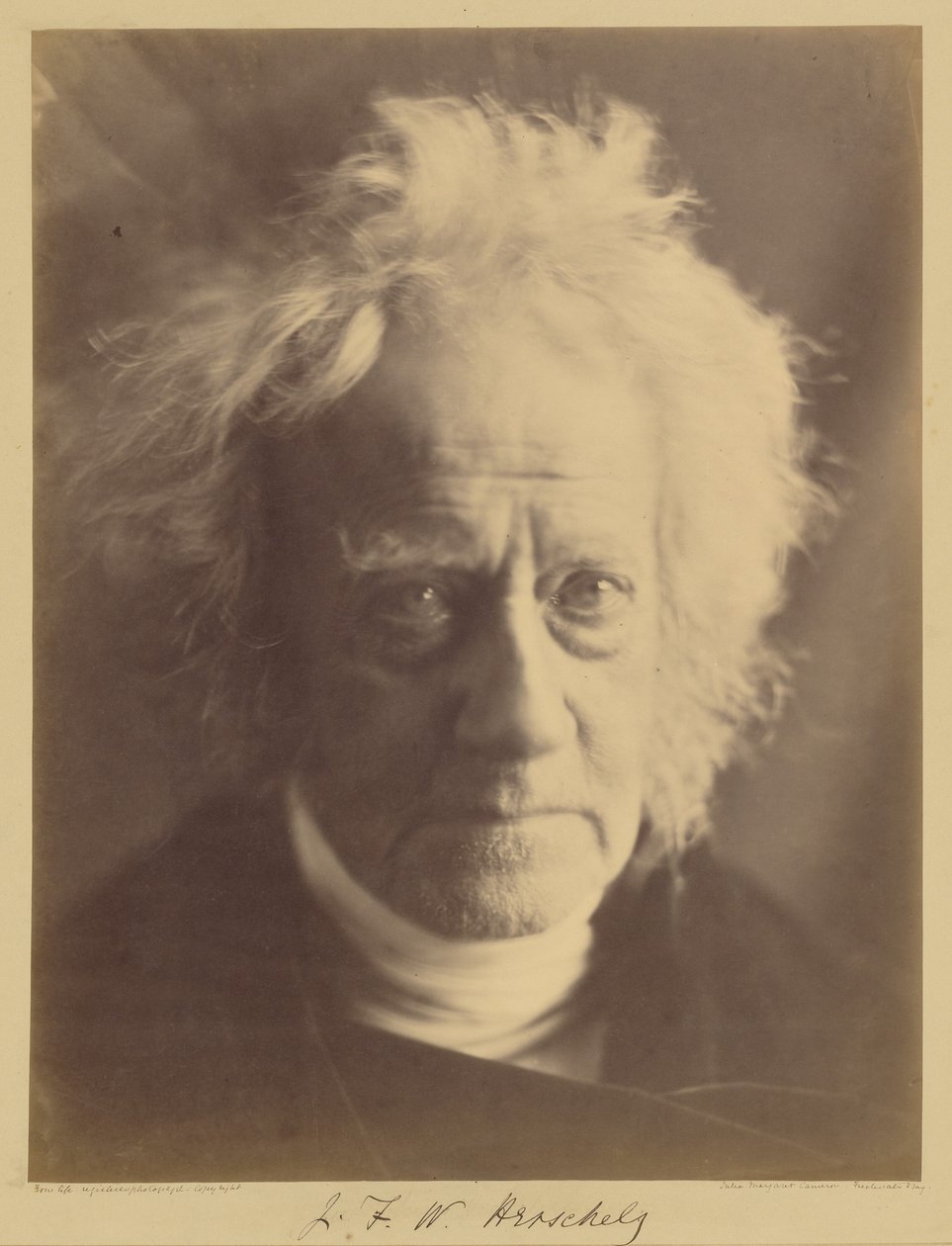 J.F.W. Herschel de Julia Margaret Cameron