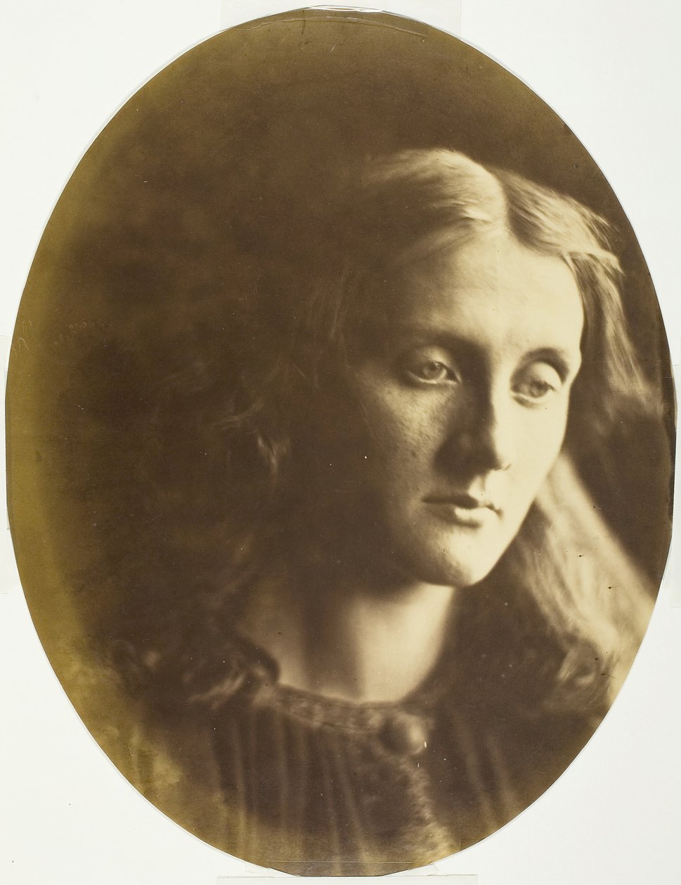 Julia Jackson Saint Julia, My Niece Julia, My Favorite Picture, 1867. de Julia Margaret Cameron