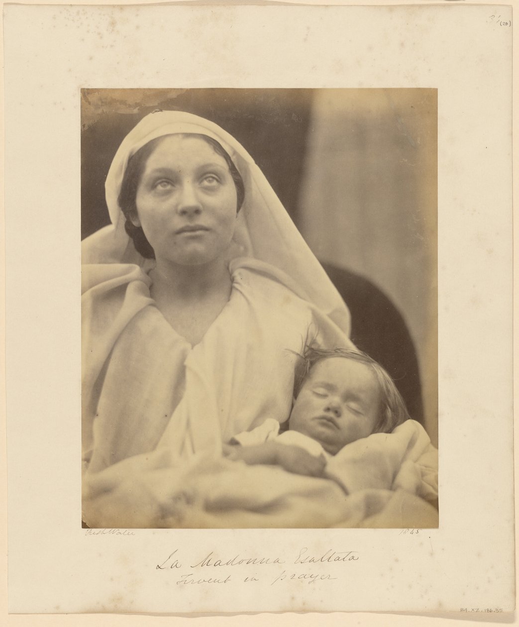 A Madonna exaltada de Julia Margaret Cameron