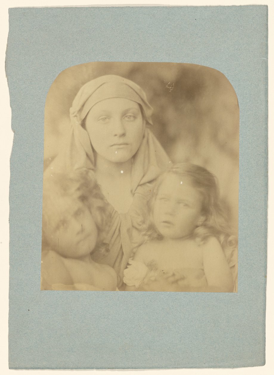 [Madona com duas crianças] de Julia Margaret Cameron