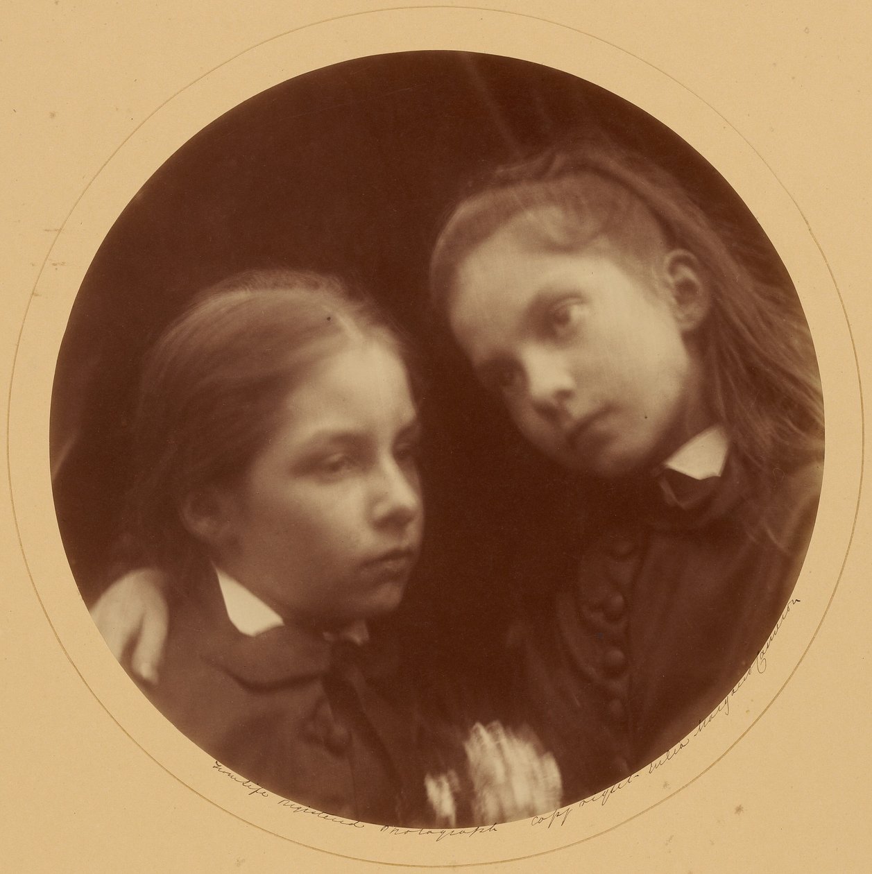 [Margaret e Adeline Norman] de Julia Margaret Cameron