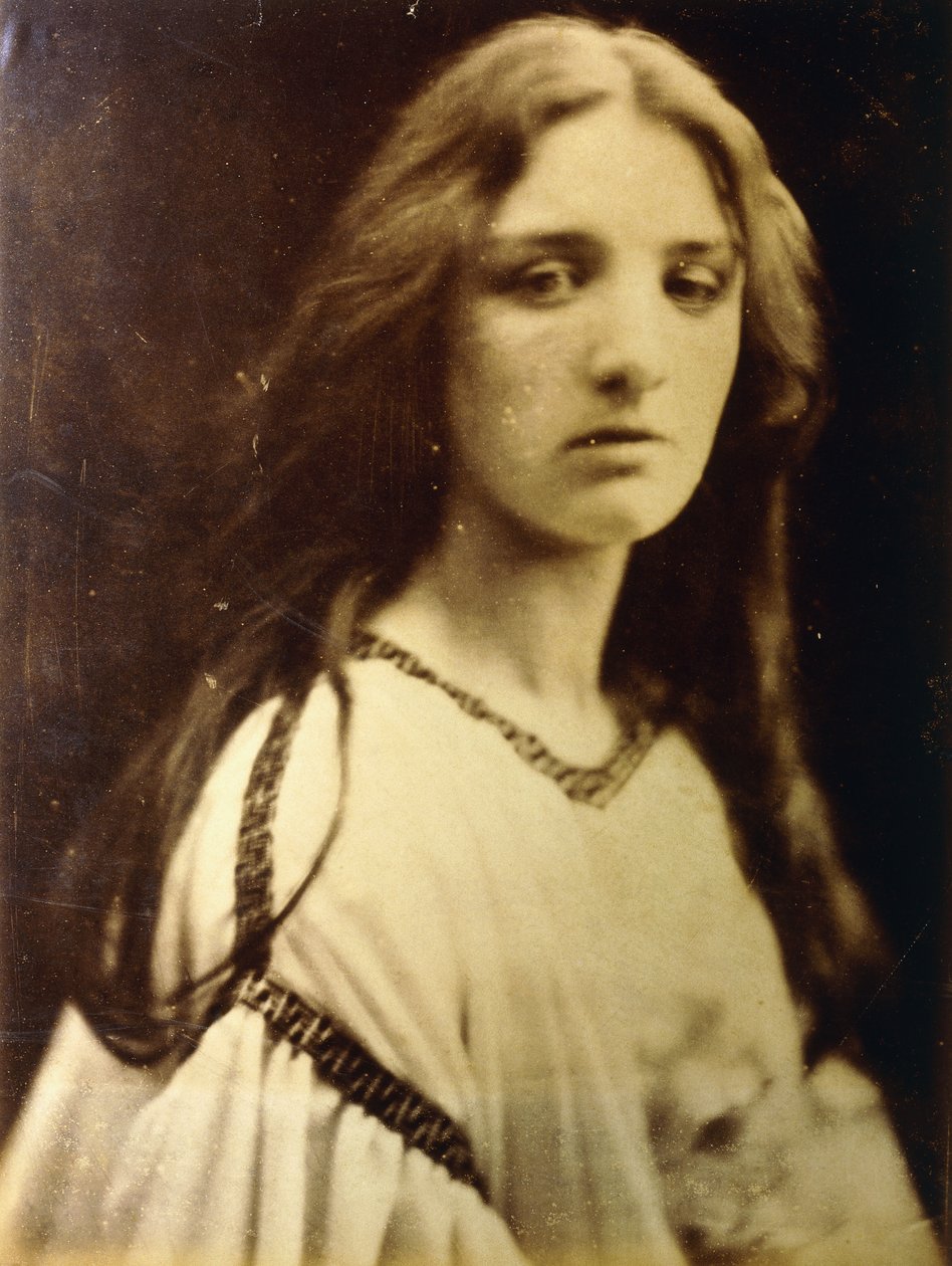 Maria, a Noiva, Mary Ryan, julho de 1867 de Julia Margaret Cameron