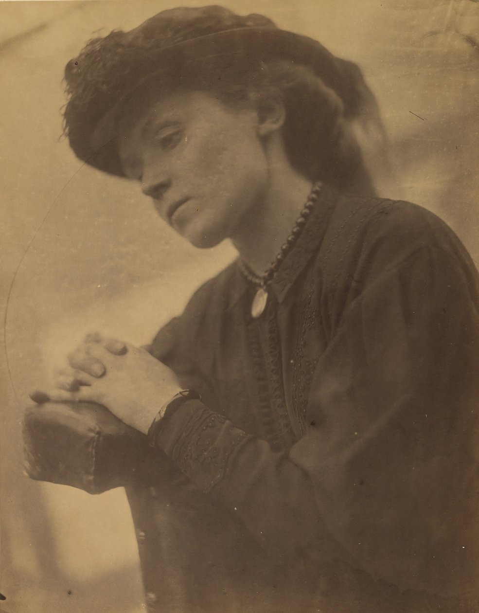 Minnie Thackeray, 1865. de Julia Margaret Cameron