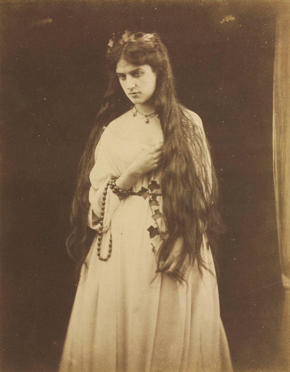 Mnemosine Marie Spartali, 1844-1927, 1868. de Julia Margaret Cameron