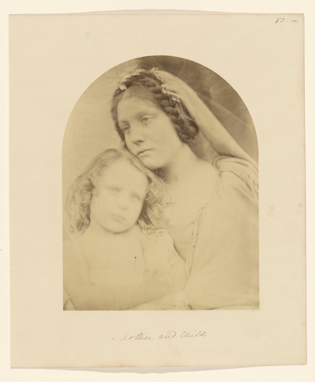 Mãe e filho de Julia Margaret Cameron
