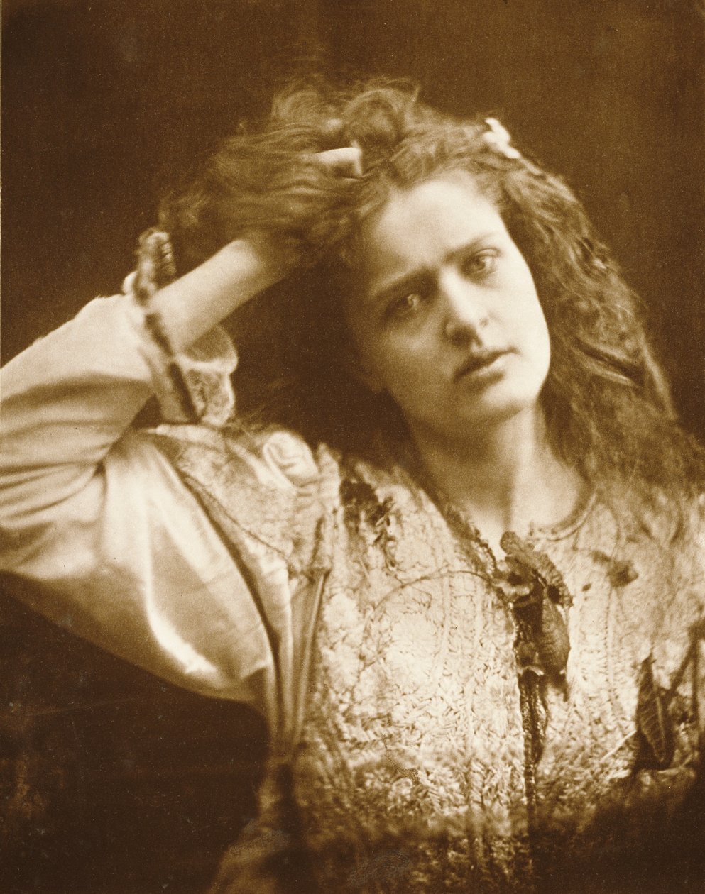 [Ofélia] de Julia Margaret Cameron