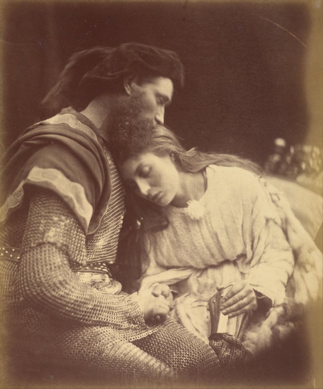 Separação de Sir Lancelot e da Rainha Guinevere de Julia Margaret Cameron