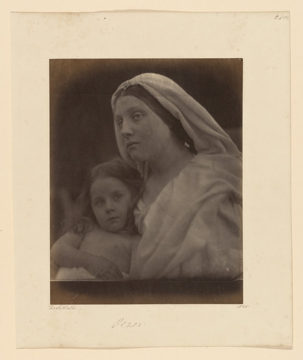 Paz de Julia Margaret Cameron