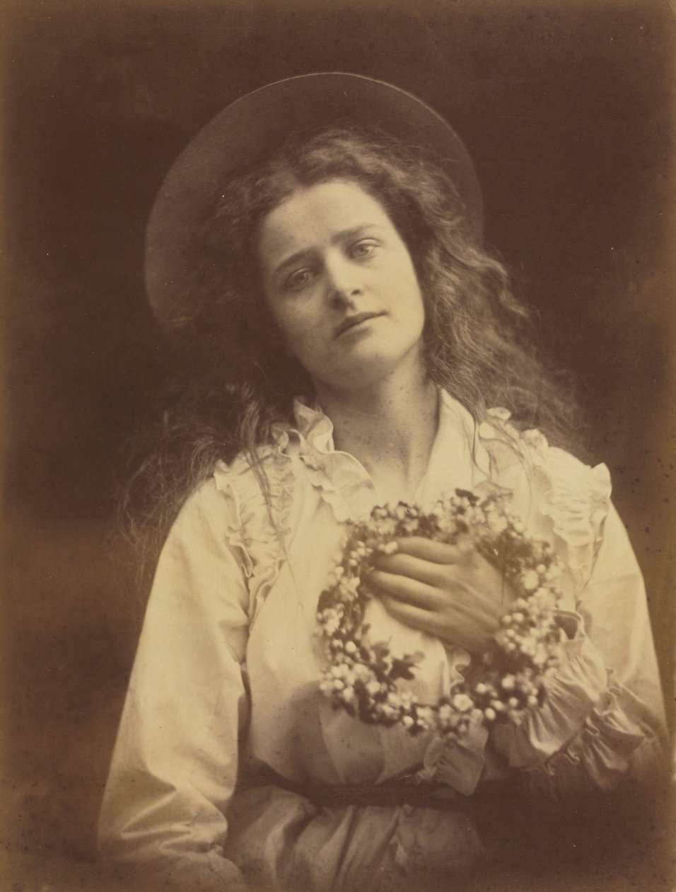 Rainha de maio de Julia Margaret Cameron