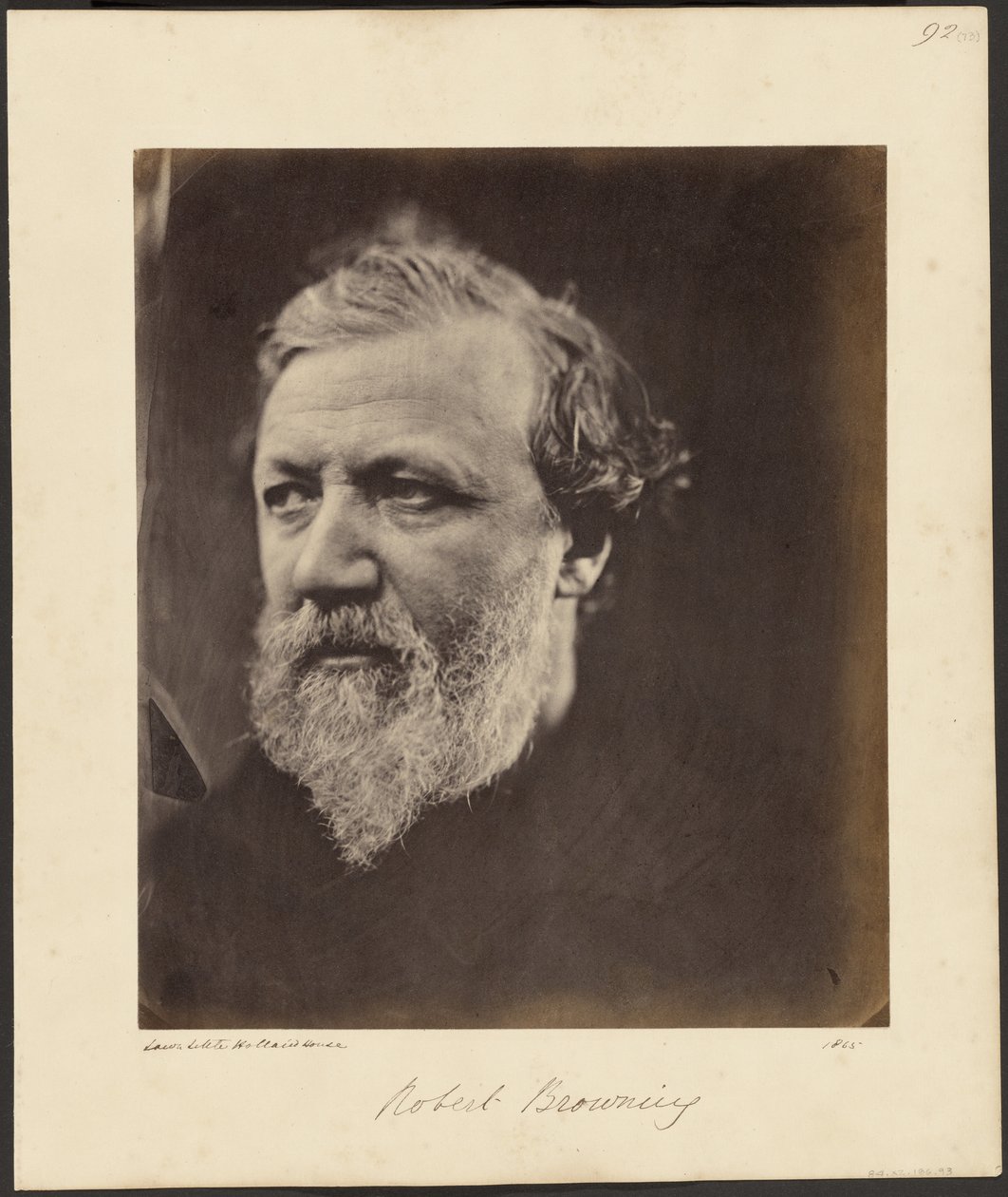 Robert Browning de Julia Margaret Cameron