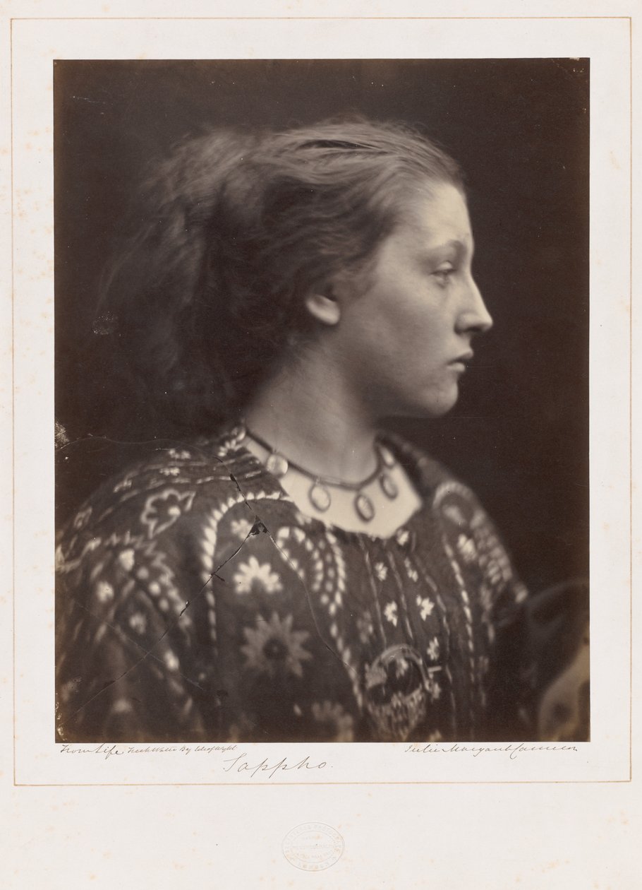 Safo de Julia Margaret Cameron