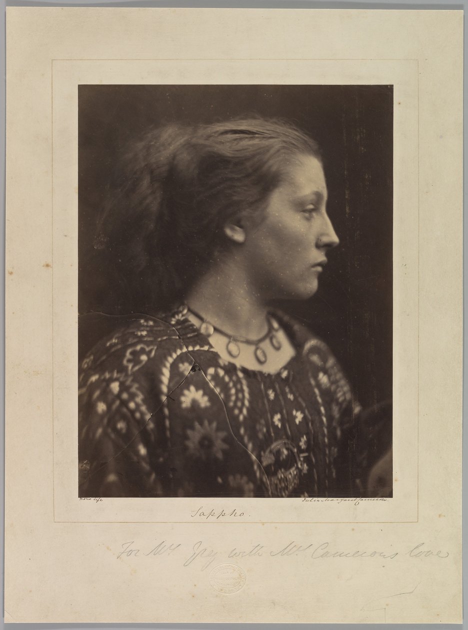 Safo de Julia Margaret Cameron