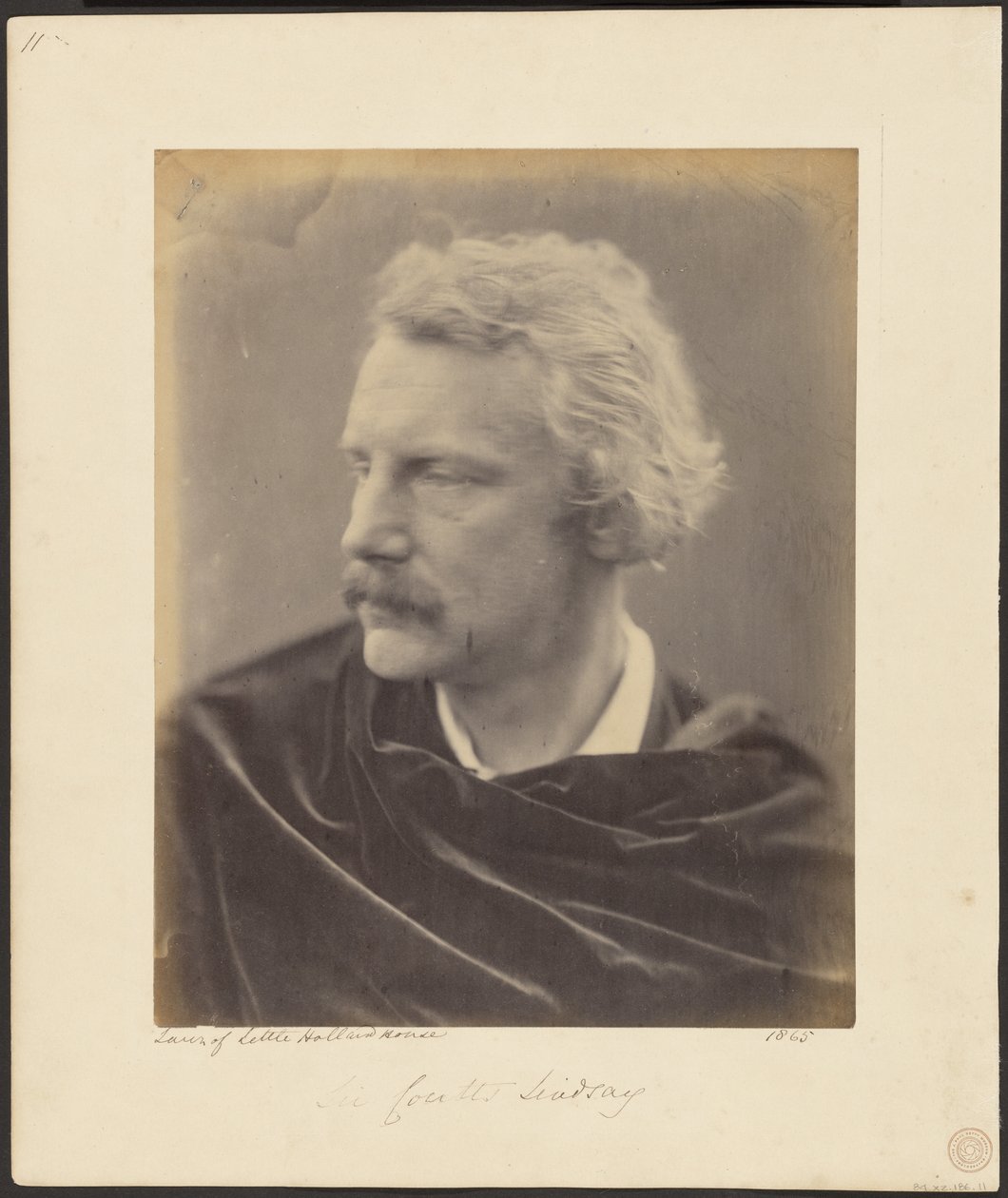 Sir Coutts Lindsay de Julia Margaret Cameron