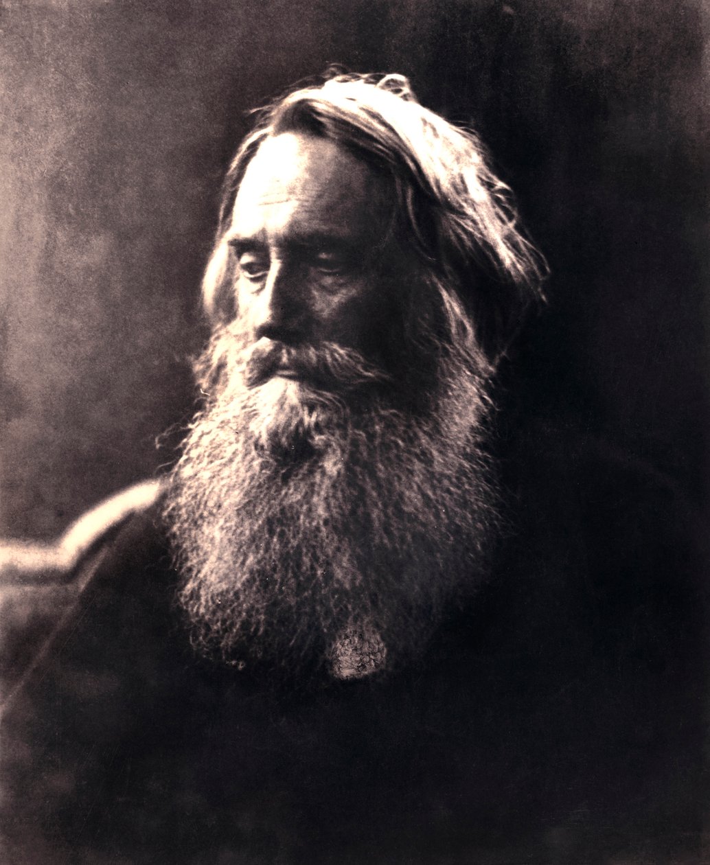 Sir Henry Taylor, dramaturgo inglês do século XIX. de Julia Margaret Cameron