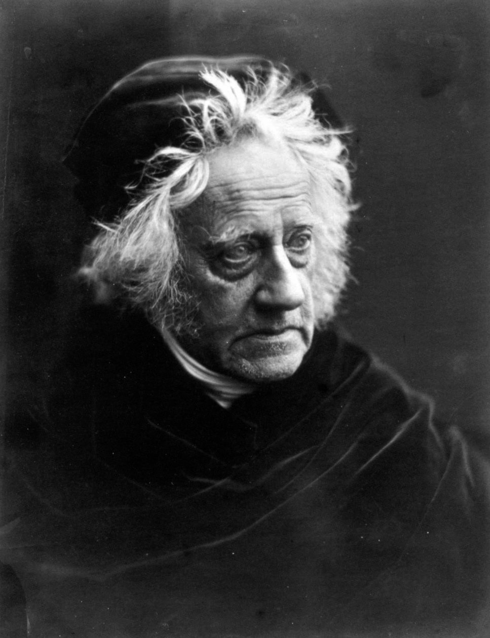 Sir John Frederick William Herschel, 1867 (foto do bw) de Julia Margaret Cameron