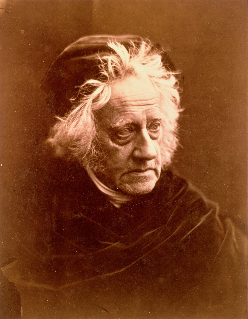Sir John Frederick William Herschel, 1867 de Julia Margaret Cameron