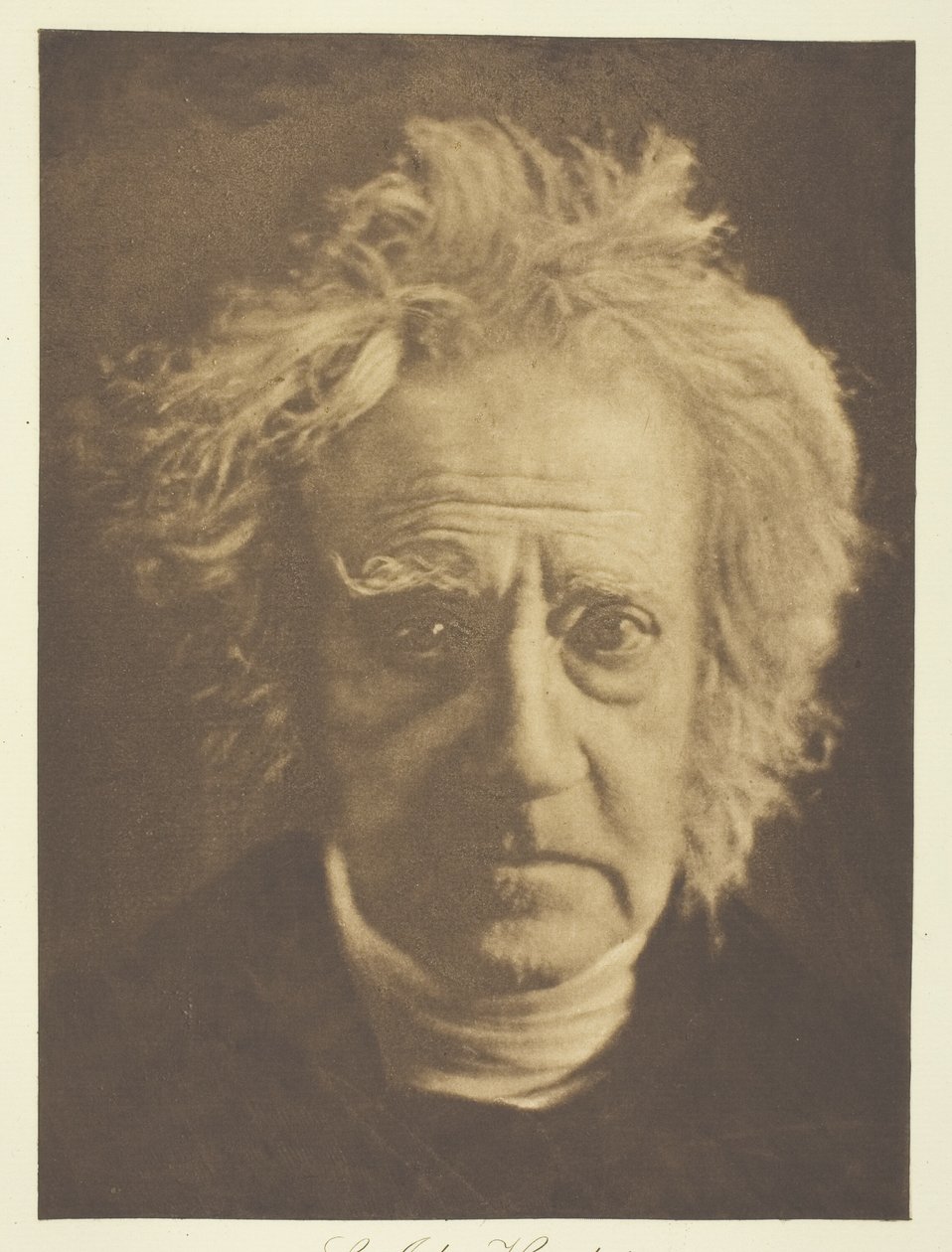Sir John Herschel de Julia Margaret Cameron