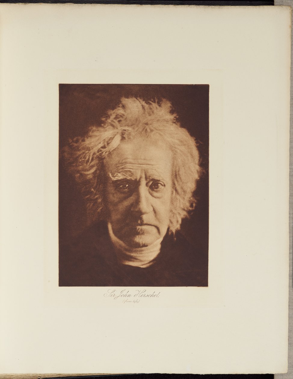 Sir John Herschel de Julia Margaret Cameron
