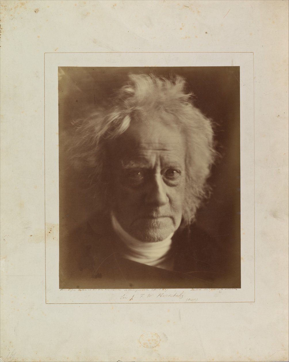 Sir John Herschel de Julia Margaret Cameron