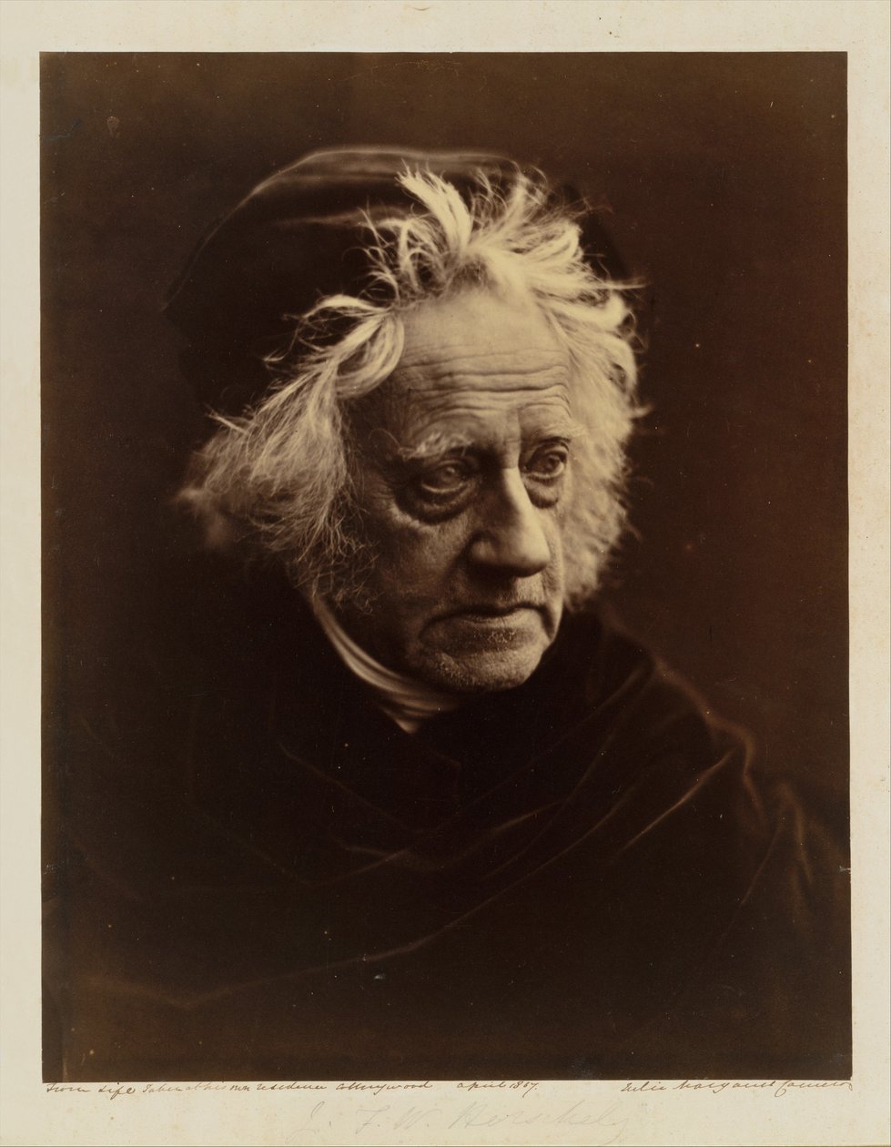 Sir John Herschel de Julia Margaret Cameron