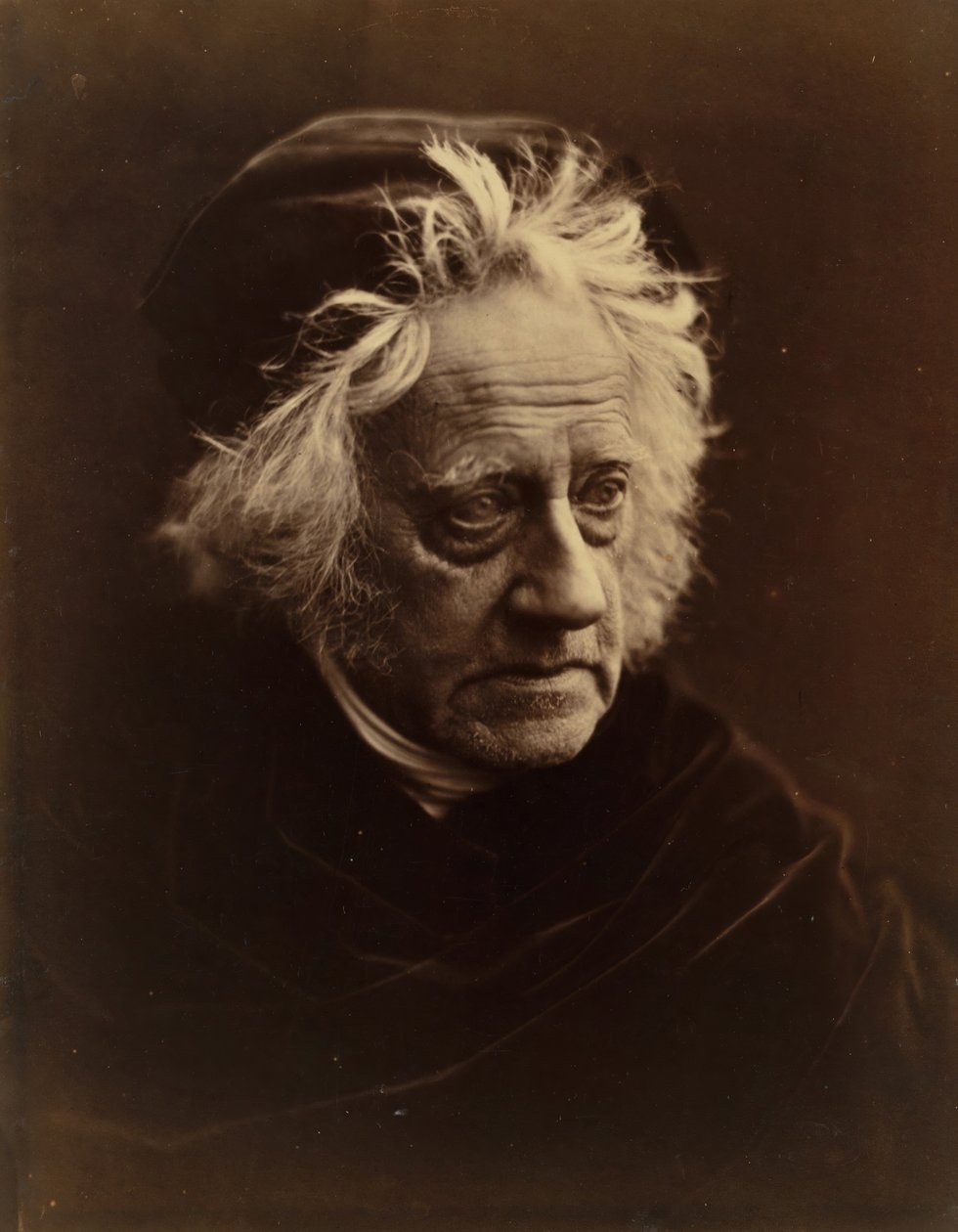 Sir John Herschel, Abril de 1867. de Julia Margaret Cameron