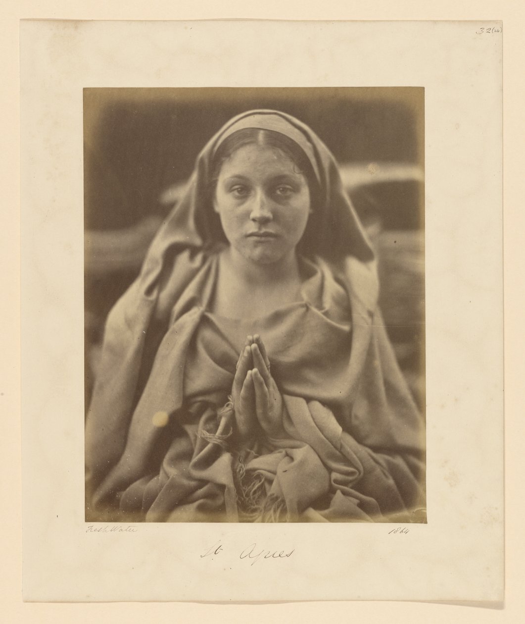 Santa Inês de Julia Margaret Cameron