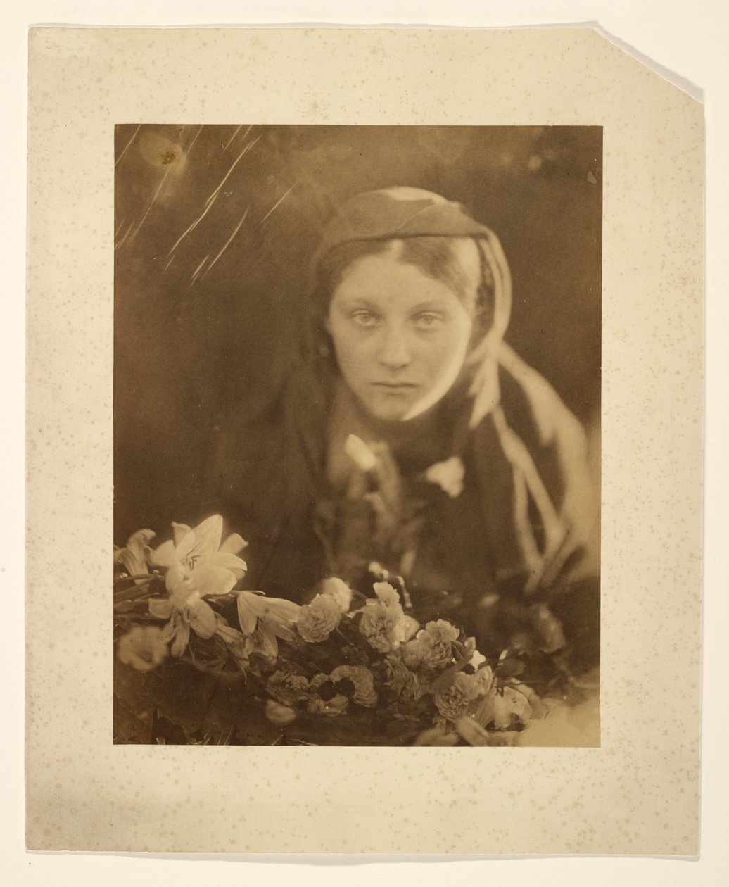 A Menina das Flores de Julia Margaret Cameron