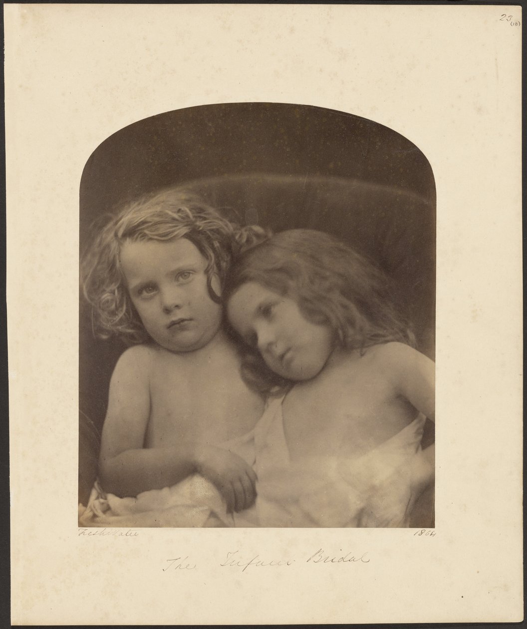 A noiva bebé de Julia Margaret Cameron