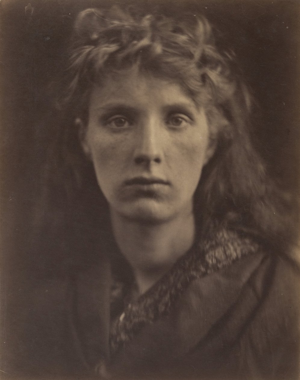 A ninfa da montanha doce liberdade, 1866. de Julia Margaret Cameron