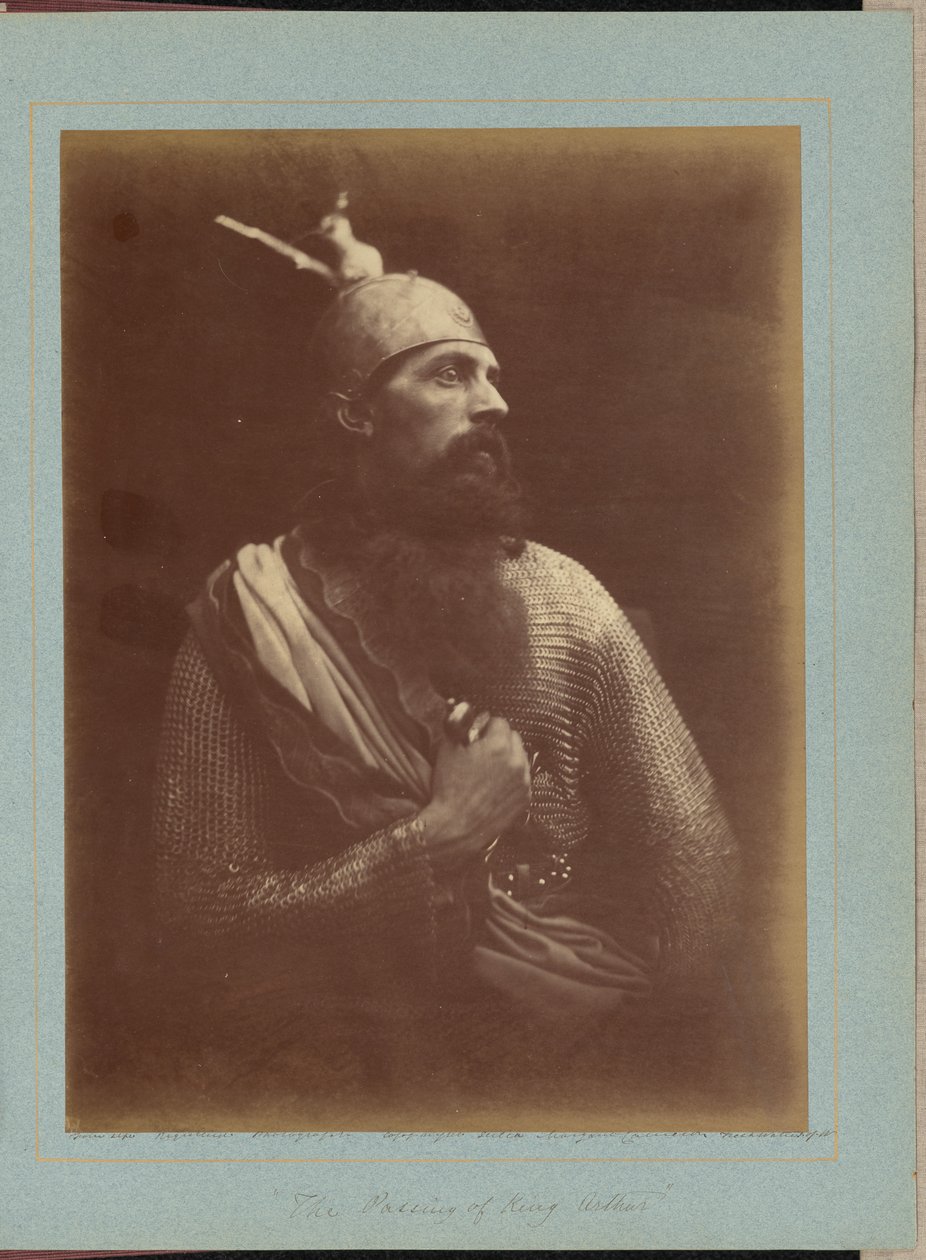 "A morte do Rei Artur" de Julia Margaret Cameron