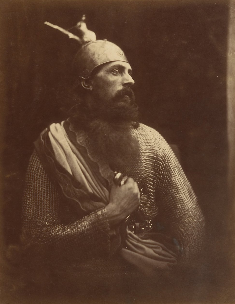 A Passagem do Rei Arthur, 1874. de Julia Margaret Cameron
