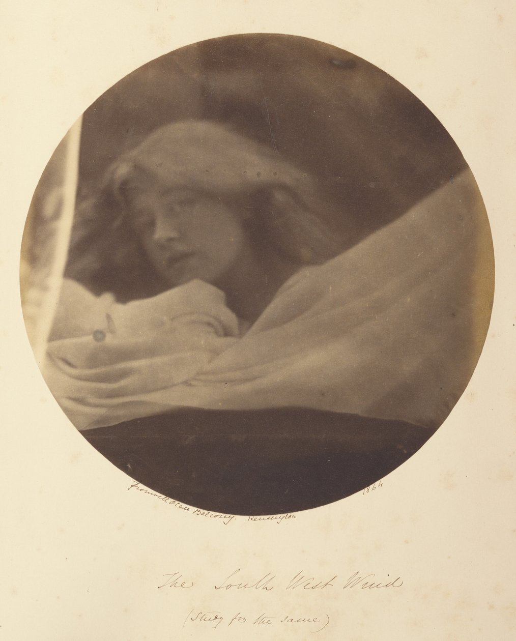 O Vento do Sudoeste de Julia Margaret Cameron