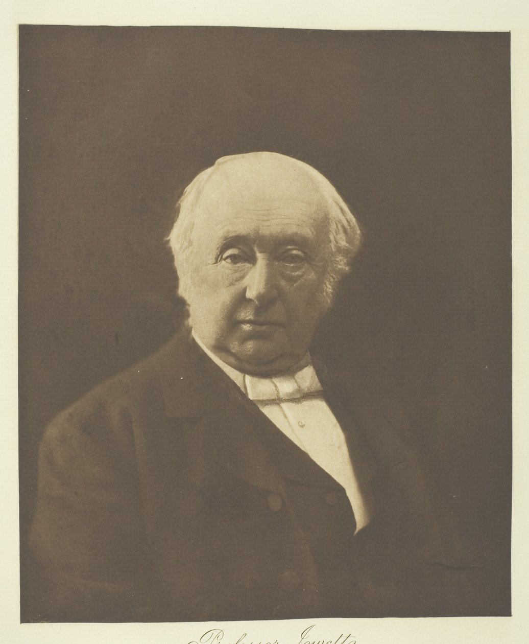 O Reverendíssimo Dr. Jowett (Mestre de Balliol, Oxford) de Julia Margaret Cameron
