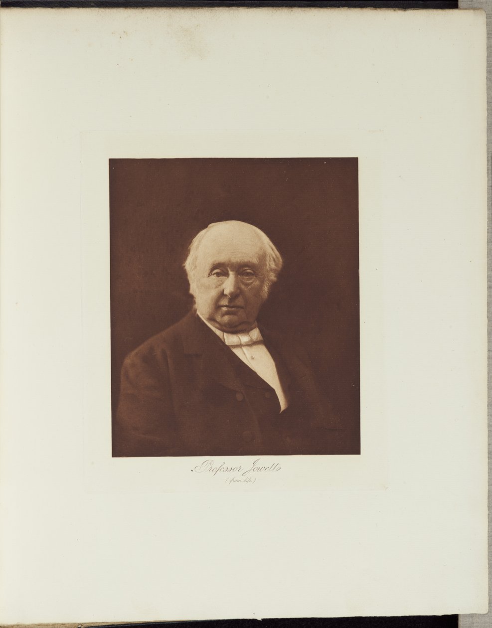 O Muito Reverendo Dr. Jowett (Master de Balliol, Oxford) de Julia Margaret Cameron