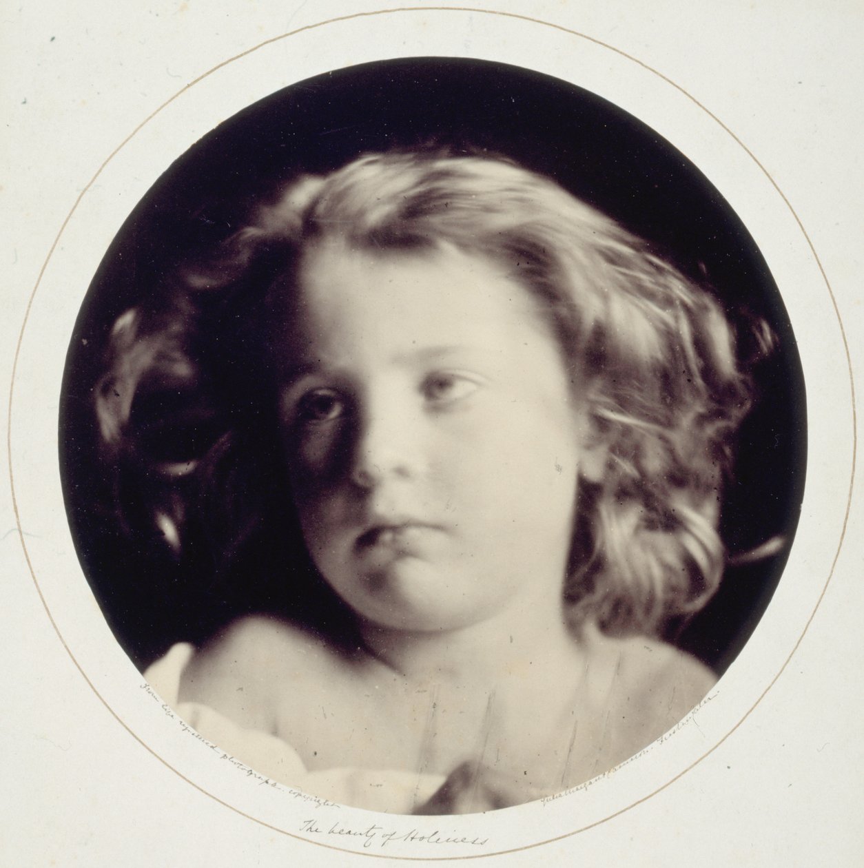 «A beleza da santidade» Freddy Gould de Julia Margaret Cameron